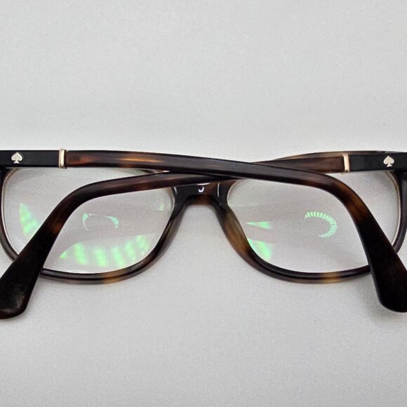 Kate Spade New York Kaileigh 086 Havana Eyeglasses Frame w/ Flexhinge 52-15-140 - Picture 10 of 10